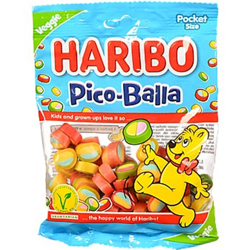 Цукерки Харібо 85г pico balla фруктовий смак