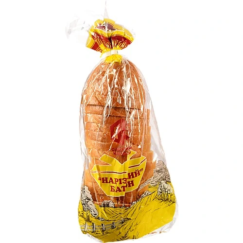 Батон 4-й ОХЗ  450г нарізний