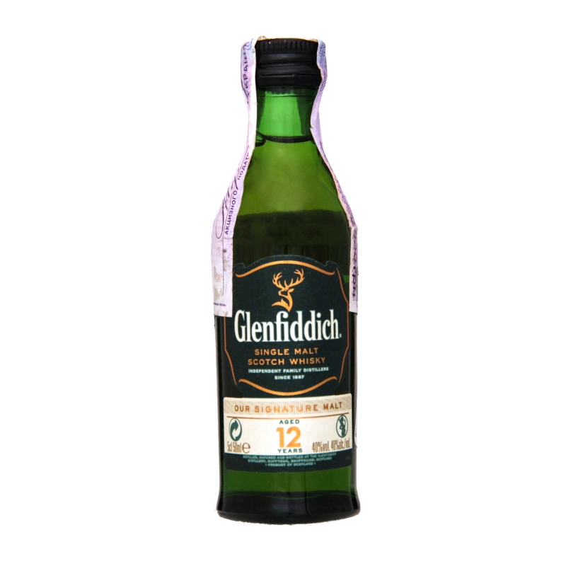 Віскі Glenfiddich 0.05л 12 років сув
