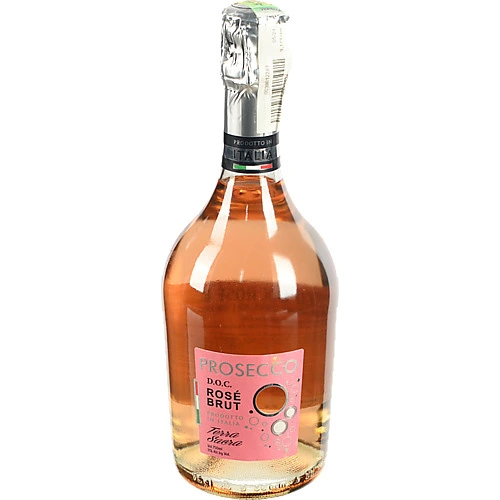 Вино Terra Sacra 0.75л Prosecco Rose Brut DOC Serena ігристе сухе рожеве