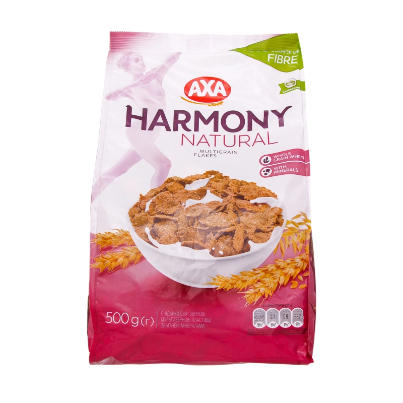 Пластівці Аха 500г harmony зернові мінерали