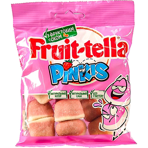 Мармелад жувальний Fruit - tella 90г pinkis