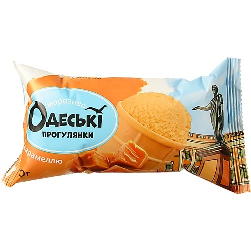 Морозиво О-деса 70г стакан класичний з карамеллю
