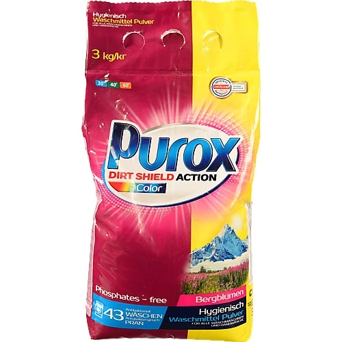 Засіб д.прання Purox 3кг color