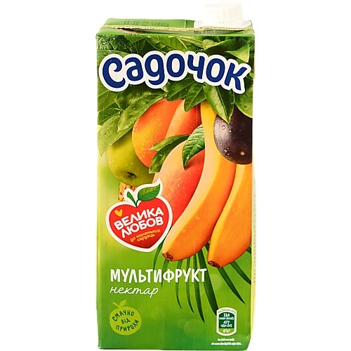 Напій соковий Садочок 0.95л мультифрукт