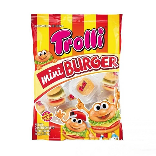 Мармелад жувальний Trolli Mini burger 50г