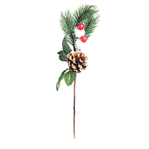 Декор новорічний флористична композиція тип 20 25cm