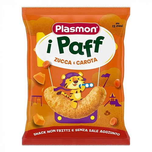 Снек кукурудзяний Plasmon 15г гарбуз морква