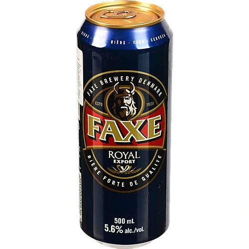 Пиво Faxe 0.5л roy strong  з.б