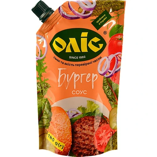 Соус Олiс 180г бургер д.п