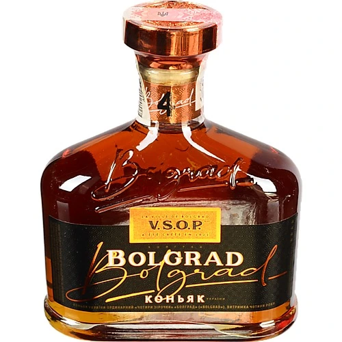 Коньяк Bolgrad 0.5л Український ординарний 4 зiрочкі
