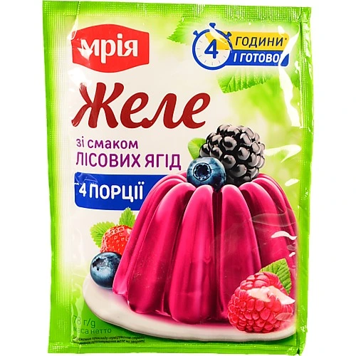 Желе Мрія 78г лісова ягода