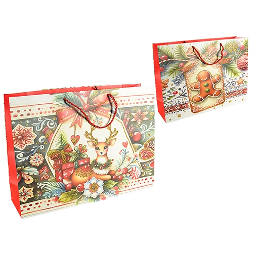 Пакет подарунковий новорічний тип 11 421231cm