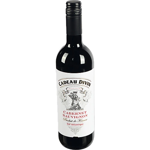 Вино Cadeau Divin 0.75л Cabernet Sauvignon IGP Atlantique сухе черв