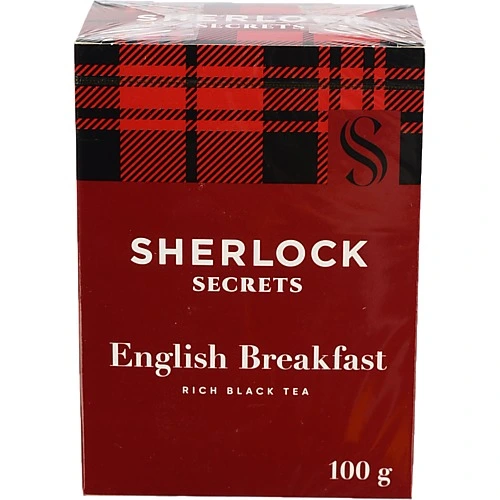 Чай Sherlock Secrets 100г англійський сніданок чорний