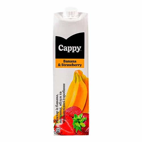 Нектар Cappy 1л банан полуниця