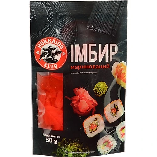 Імбир Екона 80г маринований д.п