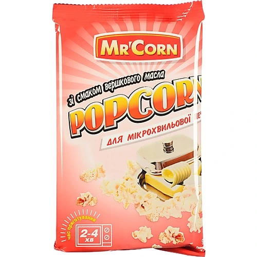 Попкорн Mc'сorn 90г масло