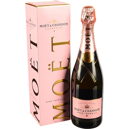 Шампанське Moet & Chandon 0.75л брют rose imperial