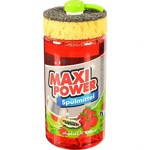 Засіб д.посуду Maxi Power 1л суниця