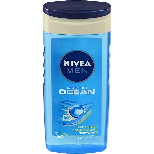 Гель для душу OCEAN 3в1 для тіла і волосся від NIVEA MEN