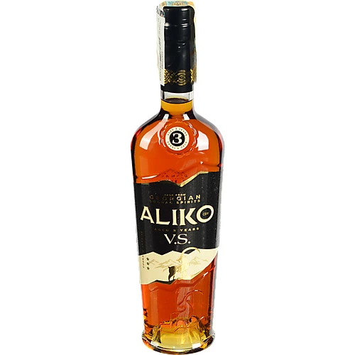Коньяк Aliko 0.5л 3 зірки 40% сіендві