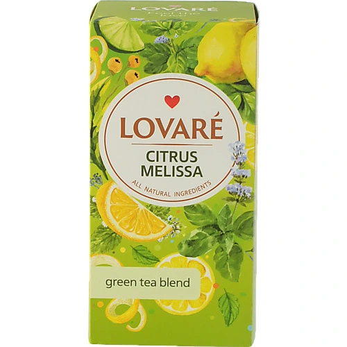 Чай Lovare 24п citrus melissa