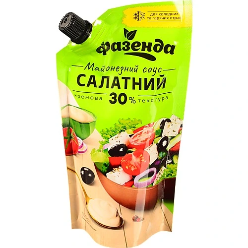 Соус майонезний Фазенда 300г салатний 30%д.п