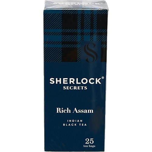 Чай Sherlock Secrets 25п багатий ассам чорний