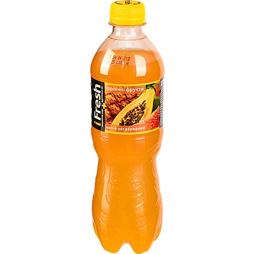 Напій безалкогольний негазований пастеризований Тропічні фрукти iFresh п/пл 0.5л