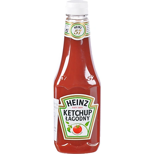 Кетчуп Heinz 570г лагідний пластик