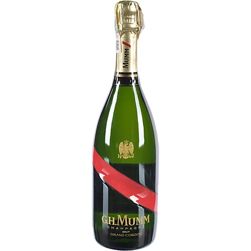 Шампанське Mumm 0.75л grand cordon brut 12% коробка