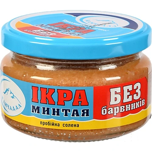 Ікра минтай Камчадал 180г c.б