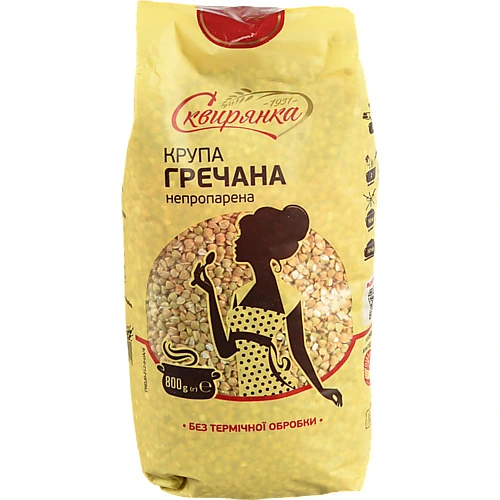 Крупа Сквирянка 800г гречана непропарена