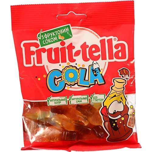 Мармелад жувальний Fruit - tella 90г cola