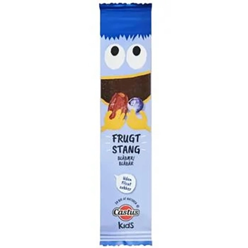 Батончик Castus 20г фруктовий фінікова основа чорниця