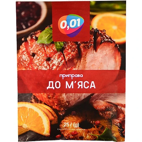 Приправа 0.01 25г до м"яса