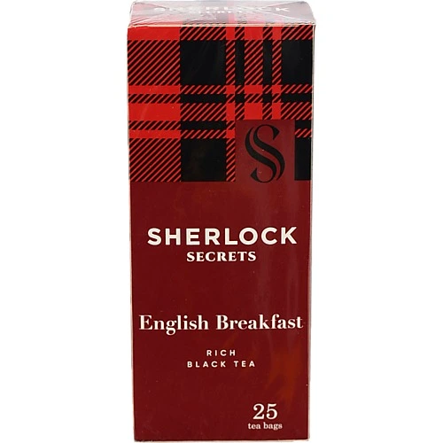 Чай Sherlock Secrets 25п англійський сніданок чорний