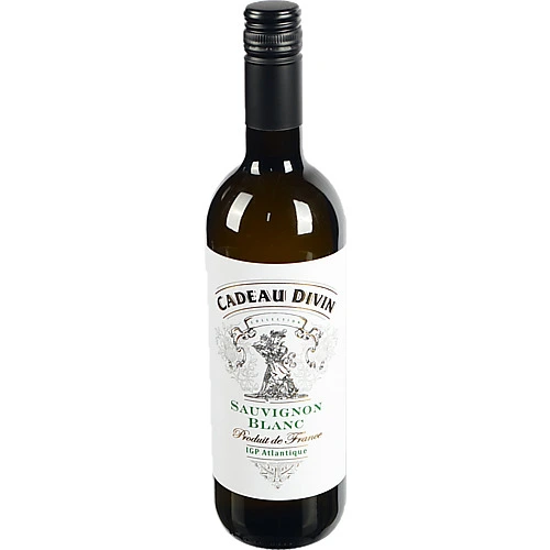 Вино Cadeau Divin 0.75л Sauvignon IGP Atlantique сухе біле