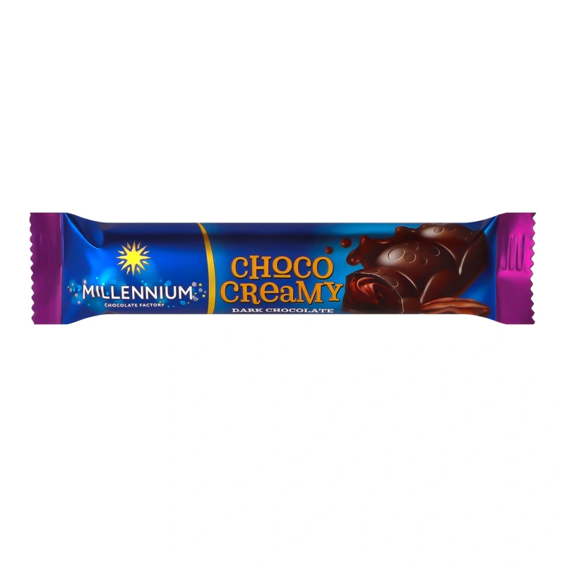Батончик Millennium 38г choco creami чорний з начинкою