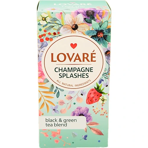 Чай Lovare 24п бризки шампанського