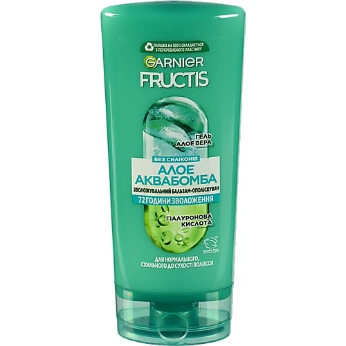 Бальзам-ополiскувач Fructis 200мл алое аква бомба