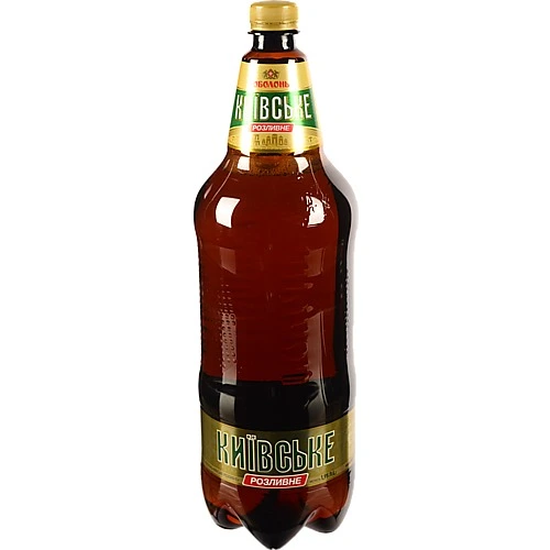Пиво Оболонь 1.95л київське розливне