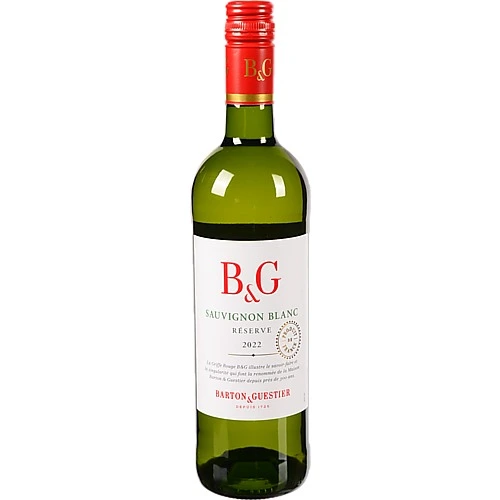 Вино B&G 0.75л совiньйон блан  резерв бiле сухе