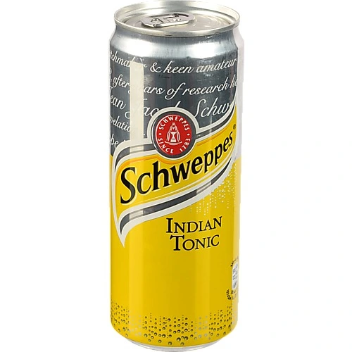 Напій Schweppes 0.33л indian tonic з.б