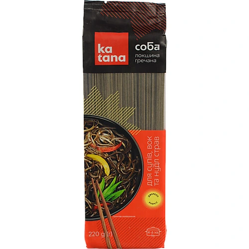 Локшина Катана 220г соба гречана
