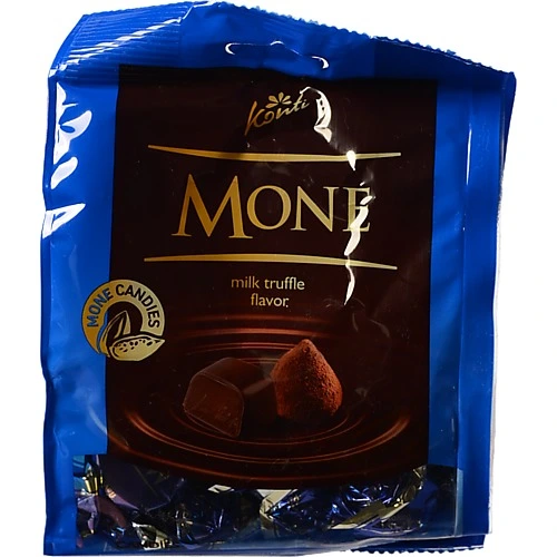 Цукерки КК 200г mone молочний трюфель
