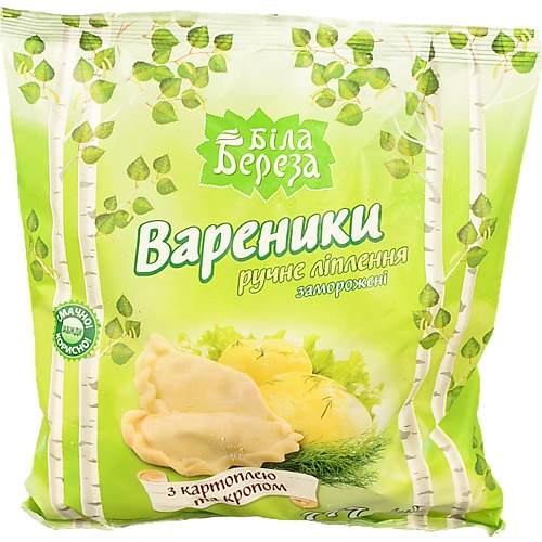Вареники Белая бяроза 777г картопля кроп
