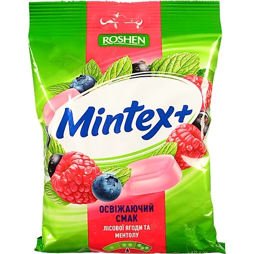 Карамель Рошен 140г mintex berry