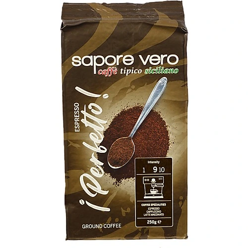 Кава Sapore Vero 250г perfetto мелена